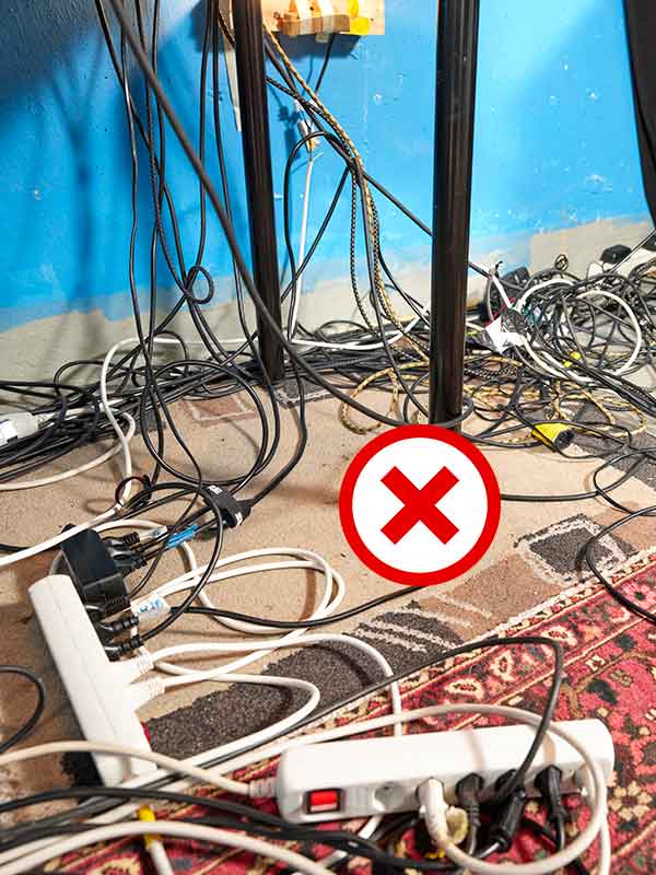 Les dangers d'une surcharge électrique